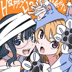 This is a pixiv picture whose title is ハロウィン。.