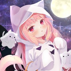 This is a pixiv picture whose title is とりっくおあとりーと！.