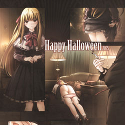 This is a pixiv picture whose title is Halloween 2025.