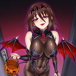 This is a pixiv picture whose title is 不给糖就捣蛋！.