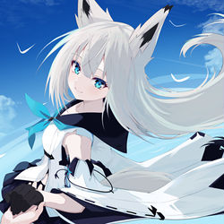 This is a pixiv picture whose title is 江風進水日（2025）.