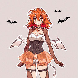 This is a pixiv picture whose title is カルデアの白い悪魔🦇💘.