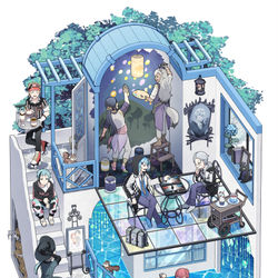 This is a pixiv picture whose title is 【新刊】オクタヴィネイション NEW WAVE!!.