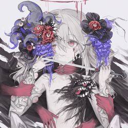 This is a pixiv picture whose title is 反噬.