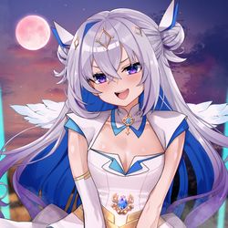 This is a pixiv picture whose title is 魔法少女かなた | Magical Girl Kanata 💫✨.