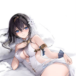 This is a pixiv picture whose title is 伊薇特.