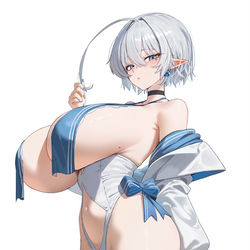 This is a pixiv picture whose title is OC.