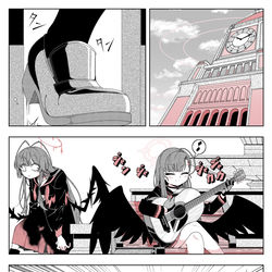 This is a pixiv picture whose title is 方向性の違い.