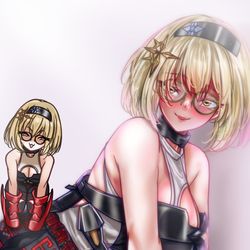 This is a pixiv picture whose title is Red shoes? Doro? Dored?.