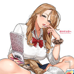 This is a pixiv picture whose title is 平成ギャル💛.