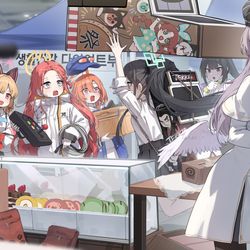This is a pixiv picture whose title is 5. ゲーム開発部.