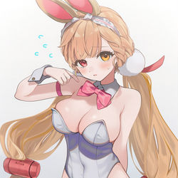 This is a pixiv picture whose title is bunny x bunny.