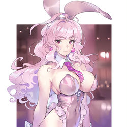 This is a pixiv picture whose title is バニー.