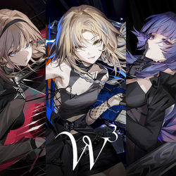 This is a pixiv picture whose title is W³.