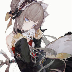 This is a pixiv picture whose title is Sandrone.