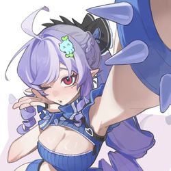 This is a pixiv picture whose title is 薇薇安.