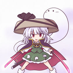 This is a pixiv picture whose title is [記憶断片5]幽玄の剣聖.