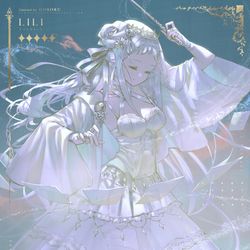 This is a pixiv picture whose title is 白魔女姫.