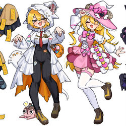 This is a pixiv picture whose title is ハロウィンイラストまとめ(全部ドンキホーテ).