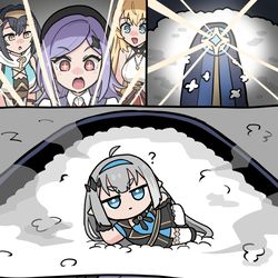 This is a pixiv picture whose title is 出会い.