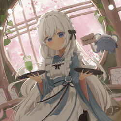 This is a pixiv picture whose title is ご注文は えいえんに！.