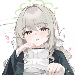 This is a pixiv picture whose title is パンツチラ見せミヨ.