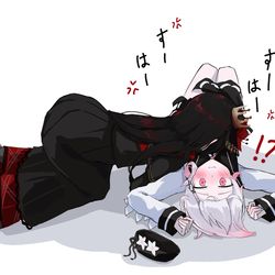 This is a pixiv picture whose title is エマ吸い.