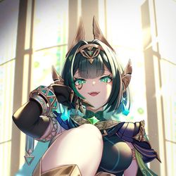 This is a pixiv picture whose title is ネフェル.