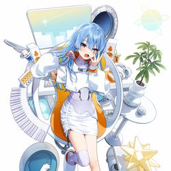 This is a pixiv picture whose title is 💫☄️.