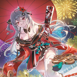 This is a pixiv picture whose title is Garnet.