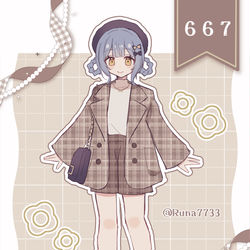 This is a pixiv picture whose title is シェリハン捏造衣装.