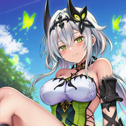 This is a pixiv picture whose title is 無題.