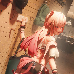 This is a pixiv picture whose title is Mia.