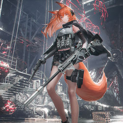 This is a pixiv picture whose title is SCP-610 歼灭战 完成。.