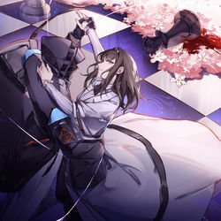 This is a pixiv picture whose title is Priestess.