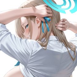 This is a pixiv picture whose title is アスナ.