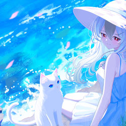 This is a pixiv picture whose title is カヨコ🐈.