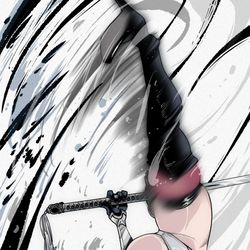 This is a pixiv picture whose title is NieR:Automata【2B自爆後衣装⚔️🤍】.