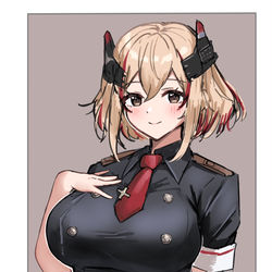 This is a pixiv picture whose title is ローン.