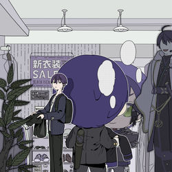 This is a pixiv picture whose title is ⚔.