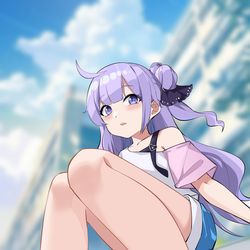 This is a pixiv picture whose title is 進水日おめでとう！ユニコーンちゃん.