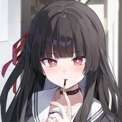 This is a pixiv picture whose title is 🍫.