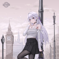 This is a pixiv picture whose title is Anniversary.