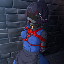 This is a pixiv picture whose title is skeb.