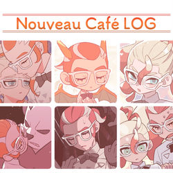 This is a pixiv picture whose title is ヌーヴォカフェログ.