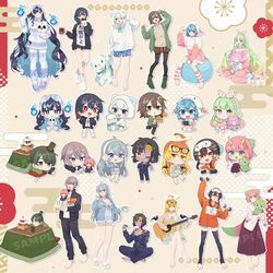 This is a pixiv picture whose title is 【お仕事】めめ村 × RED° TOKYO TOWER　1月.