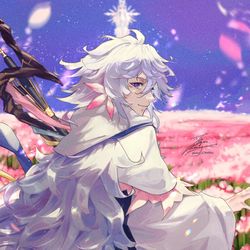 This is a pixiv picture whose title is マーリン.