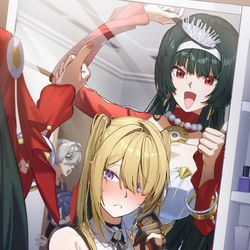 This is a pixiv picture whose title is イメチェン.