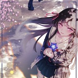 This is a pixiv picture whose title is 鳴潮.