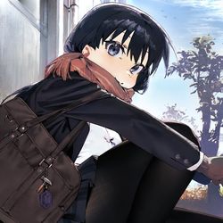 This is a pixiv picture whose title is 凪さん🏫.